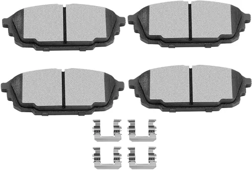 Vista 11 de SCITOO D273 Juego de pastillas de freno cerámicas delanteras de reemplazo 1984-1985 para Honda Accord, 1988-2000 para Honda Civic, 1993-1997