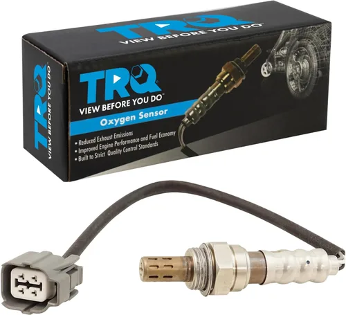 Vista 326 de TRQ Sensor de Oxígeno O2 de 4 Hilos de Banda Estrecha Compatible con VW Atlas 2.0L 2018-21, VW GTI 2.0L 2016-18, Audi A3 Quattro 2.0L 2015-18, VW