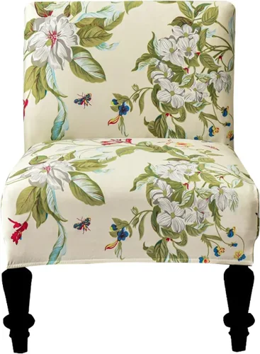 Vista 43 de Funda para Silla Sin Brazos Eco-Ancheng Desmontable Fundas para Sillas Decorativas Sin Brazos Lavables Funda para Silla Deslizante Sin Brazos Funda