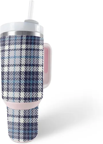 Vista 33 de MightySkins Skin - Vaso de vinilo compatible con Stanley The Quencher H2.0 FlowState de 40 onzas, vaca marrón, protectora, duradera y única, fácil
