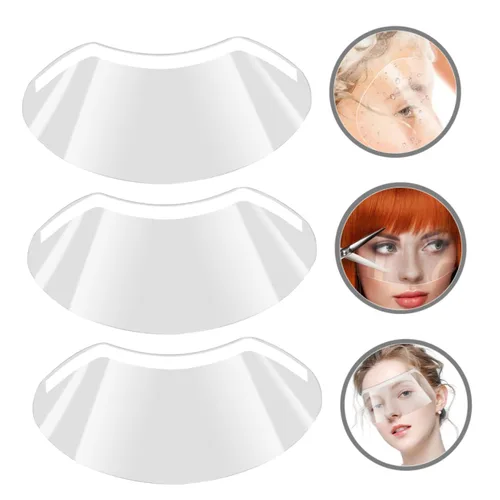 Vista 8 de 50 protectores de ojos para corte de pelo, visera transparente para maquillaje, ducha, salón, ajuste cómodo, protector de ojos para corte de cabello