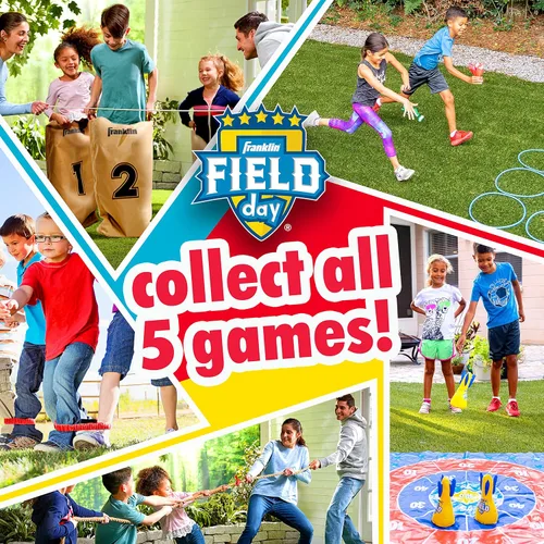 Vista 8 de Franklin Sports Toss N Flip Darts - Juego para interiores y exteriores para niños, juego de lanzamiento de patio con dardos inflables rojos + azules