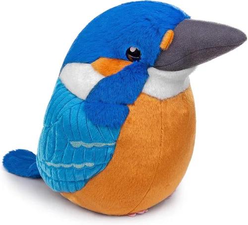 Vista 18 de Peluche de pájaro pequeño kiwi, animal de peluche realista de pájaro kiwi marrón de 5 pulgadas, lindo pájaro kiwi llavero de peluche como regalo
