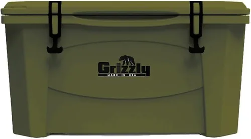 Vista 13 de Grizzly Coolers Refrigerador de 6 cuartos Rojo