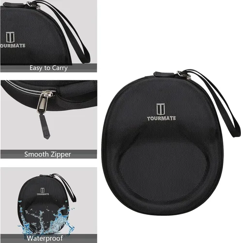 Vista 4 de Tourmate Estuche rígido de viaje para auriculares inalámbricos modernos de Microsoft, bolsa de almacenamiento protectora