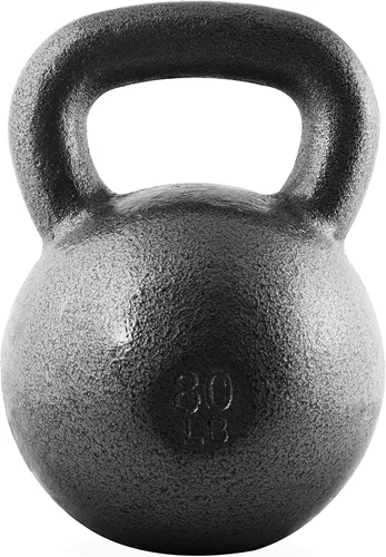 Vista 14 de WF Athletic Supply Hammerstone - Pesas rusas de hierro fundido pintadas, equipo de hogar y gimnasio, ideal para entrenamiento de fuerza