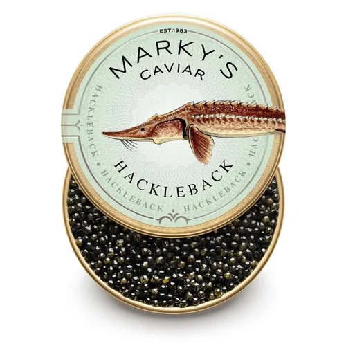 Vista 4 de MARKY'S Hackleback Black American Caviar - 1 oz / 28 g
