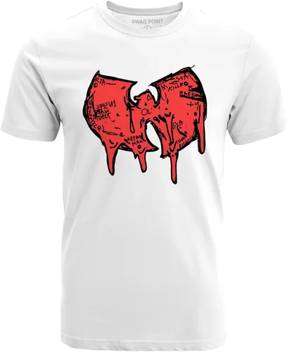 Vista 3 de Swag Point Camisetas gráficas urbanas 100% algodón, Multi