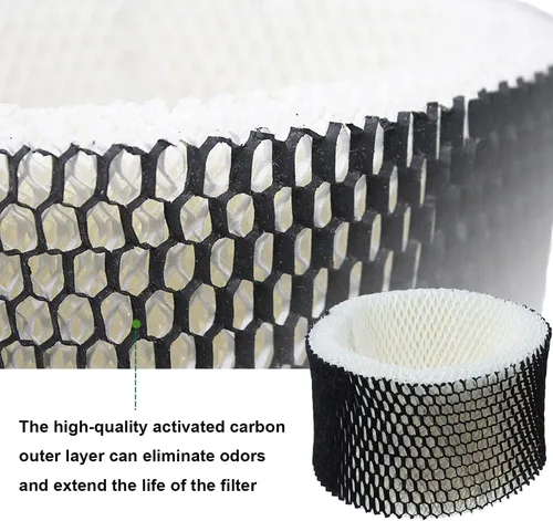 Vista 2 de Paquete de 8 filtros de absorción de humidificador compatibles con filtro de repuesto Holmes humidificador HWF62 y HWF62CS, filtro A