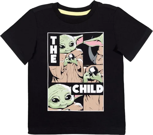 Vista 2 de STAR WARS The Mandalorian Baby Grogu - Paquete de 2 camisetas azulblanco azul blanco
