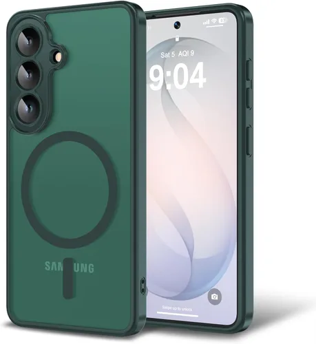 Vista 75 de Funda para iPhone 11 con protector de pantalla, compatible con MagSafe, ultra delgada, translúcida, mate, a prueba de golpes, color negro