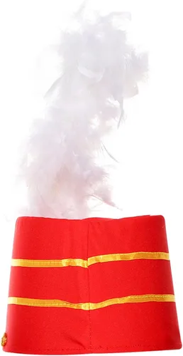 Vista 6 de Moggemol Disfraz de cascanueces para niños, bandera, guardia de honor, banda de marcha, tambor, uniforme principal