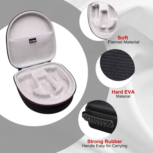 Vista 4 de LTGEM - Funda compatible con Bluetooth BlueParrott B450-XT/B350-XT/B550-XT con cancelación de ruido
