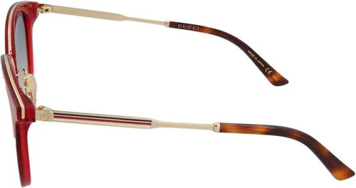 Vista 3 de Gucci GG0204SK 005 GG0204SK - Gafas de sol redondas categoría 2 tamaño 56