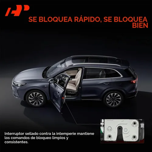 Vista 3 de A-Premium - Actuador de bloqueo de puerta lateral del conductor delantero izquierdo