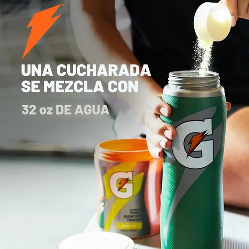 Vista 4 de Gatorade Thirst Quencher Powder - Paquete variado de 4 sabores, bolsas de 21 onzas (paquete de 32)