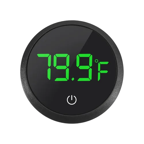 Vista 9 de 2pack Termómetro LED digital para acuario, termómetro de tanque de acuario con pantalla de medición de temperatura para peces, tortugas y acuáticos