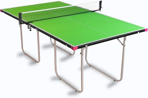Vista 6 de Butterfly Mesa de ping pong junior – Mesa de tenis de mesa de tamaño 3/4 – Mesa de juego ahorradora de espacio para sala de juegos – Mesa de ping