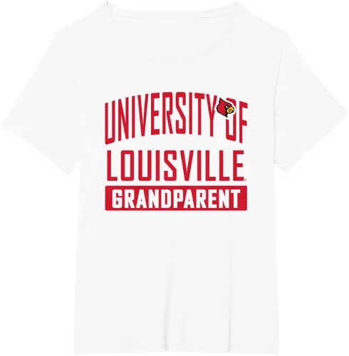 Vista 17 de Louisville Cardinals Grandparent University Camiseta, Negro