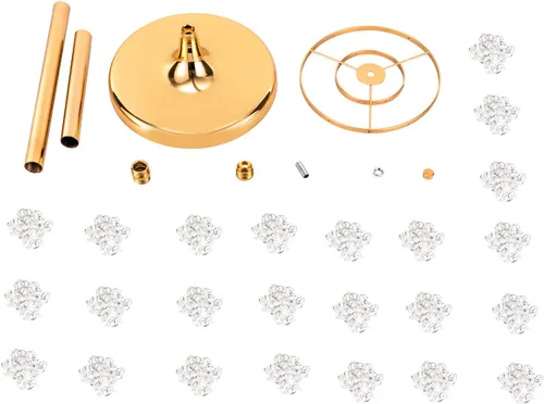 Vista 7 de 10 piezas de centros de mesa de boda de 23.6 in de alto, jarrones de flores elegantes a granel para decoración de mesa de centro de mesa, soportes