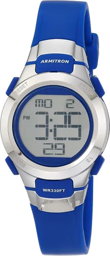 Vista 31 de Armitron Sport 45/7012 - Reloj cronógrafo digital para mujer con correa de resina