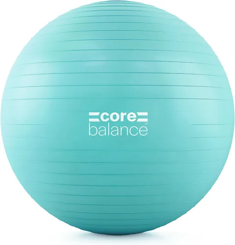 Vista 12 de Core Balance Pelota de ejercicio para entrenamientos, resistente a estallidos y antideslizantes, pelota de yoga suiza para embarazo, estabilidad