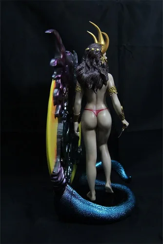 Vista 4 de Yamato Fantasy Figure Gallery - Estatua de resina de Dragon Maiden, escala 1:6