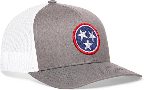 Vista 63 de HAKA Gorra de béisbol unisex con diseño de bandera del estado Gorra de béisbol de malla de camionero