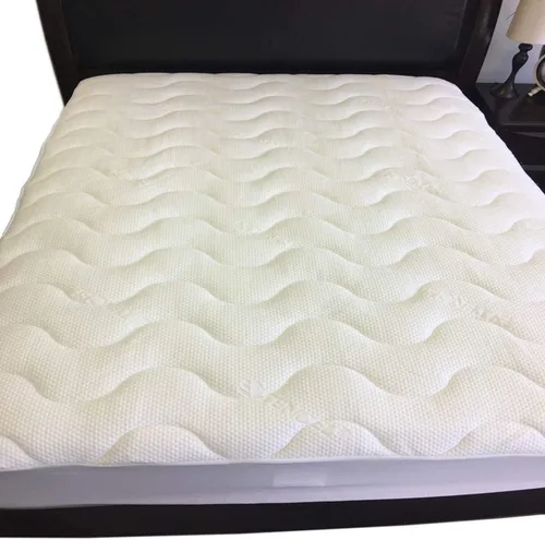 Vista 3 de sheetsnthings Protector de colchón impermeable Lyocell de Eucalyptus Tencel Jacquard, tamaño matrimonial 54 x 76 pulgadas