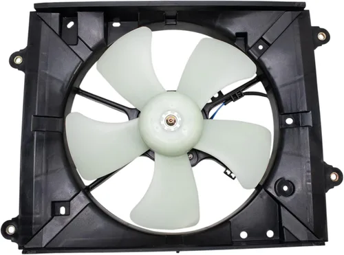 Vista 45 de Conjunto de ventilador de refrigeración dual del radiador TRQ Para Toyota Avalon 2013-2018 Camry 2012-2017 TO3115173