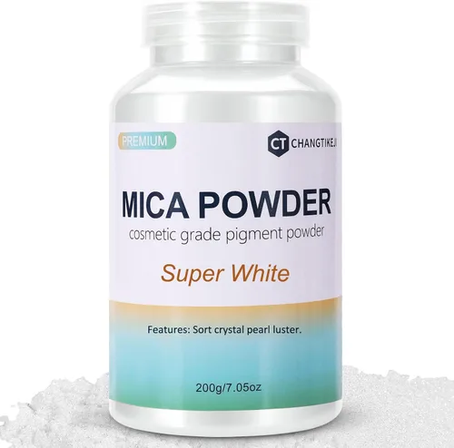 Vista 16 de CHANGTIKEJI Polvo de Mica, 24 Colores - 10g/Botella de Polvo de Pigmento Natural para Resina Epoxy, Fabricación de Jabón, Velas, Brillo de Labios