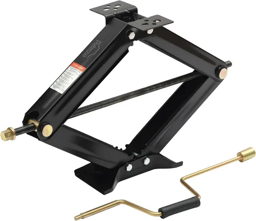 Vista 9 de Estabilizador de Gato de Tijera para RV 6500lb Trabajo Pesado 24" Estabilizador de Remolque RV Gato de Tijera Nivelador para Remolque Camper