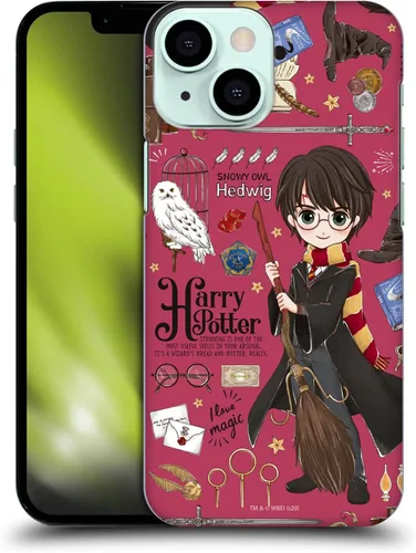 Vista 10 de Head Case Designs Funda rígida con licencia oficial de Harry Potter Draco Malfoy Deathly Hallows XXXVII compatible con Apple iPhone 13 Mini