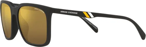 Vista 3 de AX ARMANI EXCHANGE Gafas de sol rectangulares Ax4117su de ajuste universal para hombre