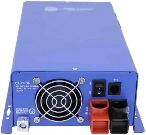 Vista 3 de AIMS Power CON120AC1224DC Convertidor de CA y batería 12V o 24V Cargador inteligente 75 amperios Listado a UL 458 y CSA