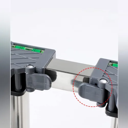 Vista 6 de Soporte de base para lavadora, con 4 pies ajustables resistentes de 5.9 in, soporte de base multifuncional universal para secadora, refrigerador