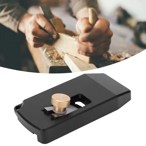 Vista 3 de Recortadora de bandas para carpintería, cepilladora de bandas manual de madera para PVC Abs, chapa de melamina, recortadora de carpintería