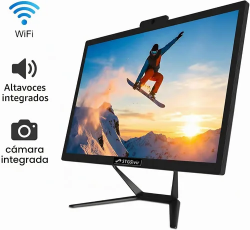 Vista 7 de STGSivir PC todo en uno,Pantalla FHD de 21,5", Core i7,16G RAM,512G SSD