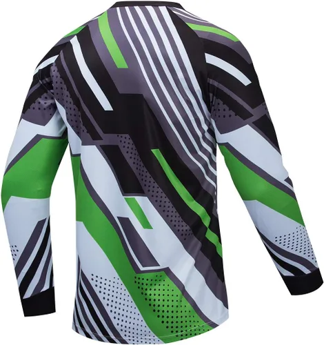 Vista 2 de JPOJPO Downhill Cycling Jersey Men's Racing Jersey Long Sleeve MTB Bicycle Clothing Bike Shirt Motorcycle S-4XL
