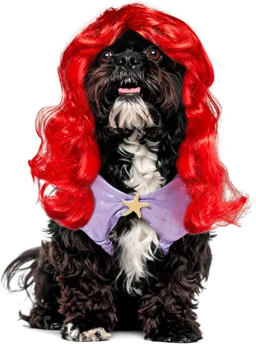 Vista 4 de Rubie's Disney: Disfraz de princesa para mascotas., Ariel, S