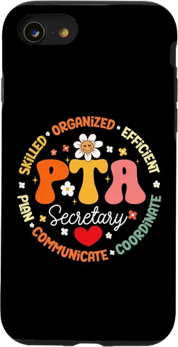 Vista 13 de iPhone 15 Parents Teacher Association Team Supporter PTA Secretary Case