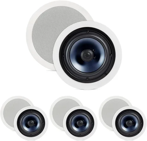 Vista 14 de Polk Audio RC55i altavoz de pared de dos vías (dos unidades, color blanco) Blanco