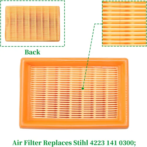 Vista 4 de Kit de carburador BR430 para sopladoras de mochila Stihl BR350, BR430, SR430, SR450. Reemplaza el kit de carburador Stihl br430, carburador Stihl