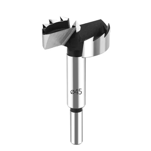 Vista 15 de HPHOPE Broca Forstner de 10mm, Broca Forstner de 10mm para Madera, Brocas con Vástago Redondo