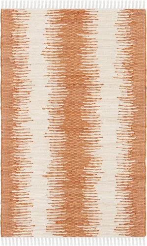 Vista 33 de Alfombra de algodón tejido a mano, color azul. Colección Montauk MTK751A, de Safavieh, Algodón, Azul