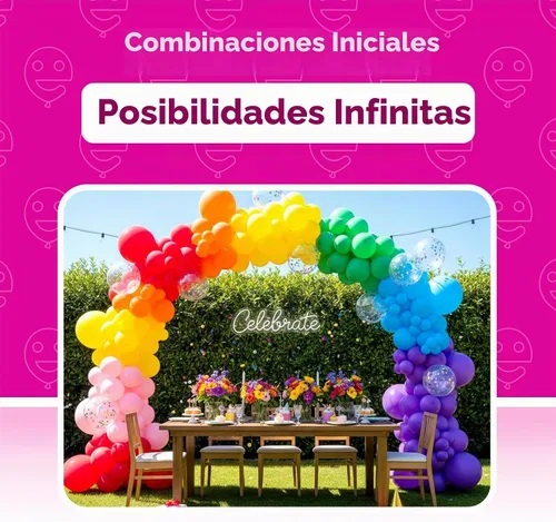 Vista 5 de Bezente Globos arcoíris de 18 pulgadas, paquete de 30 unidades, de látex 01-Assorted-G01