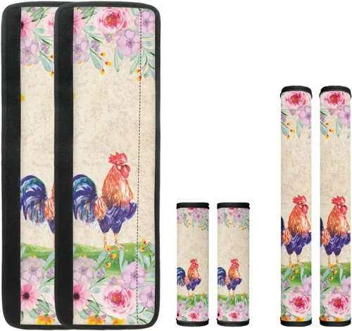 Vista 16 de DISNIMO Fundas protectoras de repuesto para refrigerador con diseño floral bohemio de libélula, fundas protectoras lavables para puertas de cocina