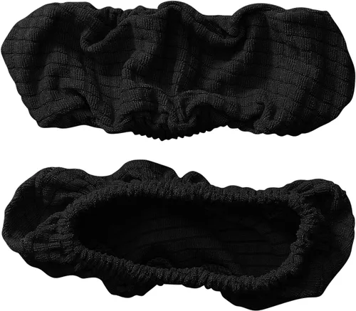 Vista 7 de FORCHEER Funda elástica para reposabrazos de silla de oficina, elástica, resistente al agua, elastano, elástico, jacquard, para reposabrazos
