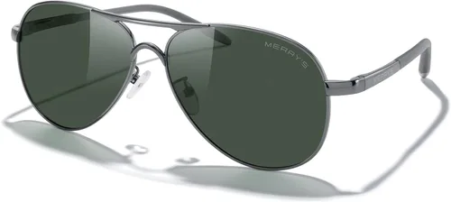 Vista 15 de MERRY'S, UV400 S8513, gafas de sol polarizadas para conducir, marco irrompible, para hombre.