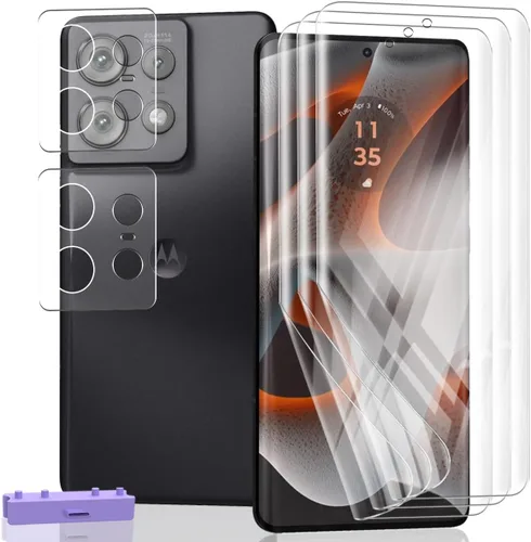 Vista 18 de 1 protector de pantalla de vidrio templado compatible con Nintendo Switch 2, dureza 9H, arañazos, película transparente HD, fácil de instalar